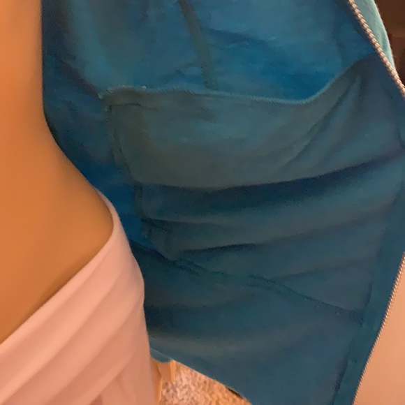 Women's Turquoise CHAMPION HOODIE SMALL - Picture 10 of 12